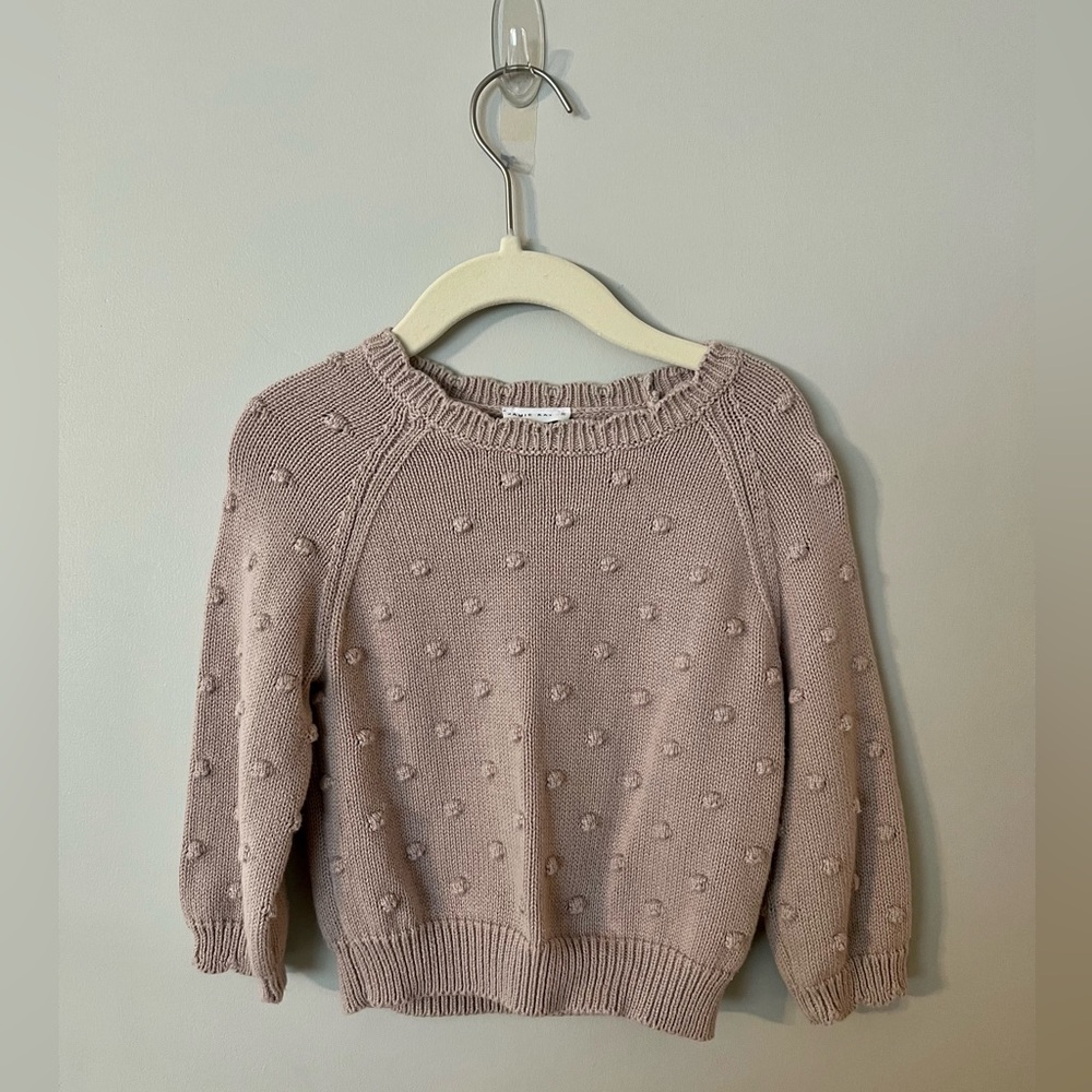 Jamie Kay puff dot sweater 3T